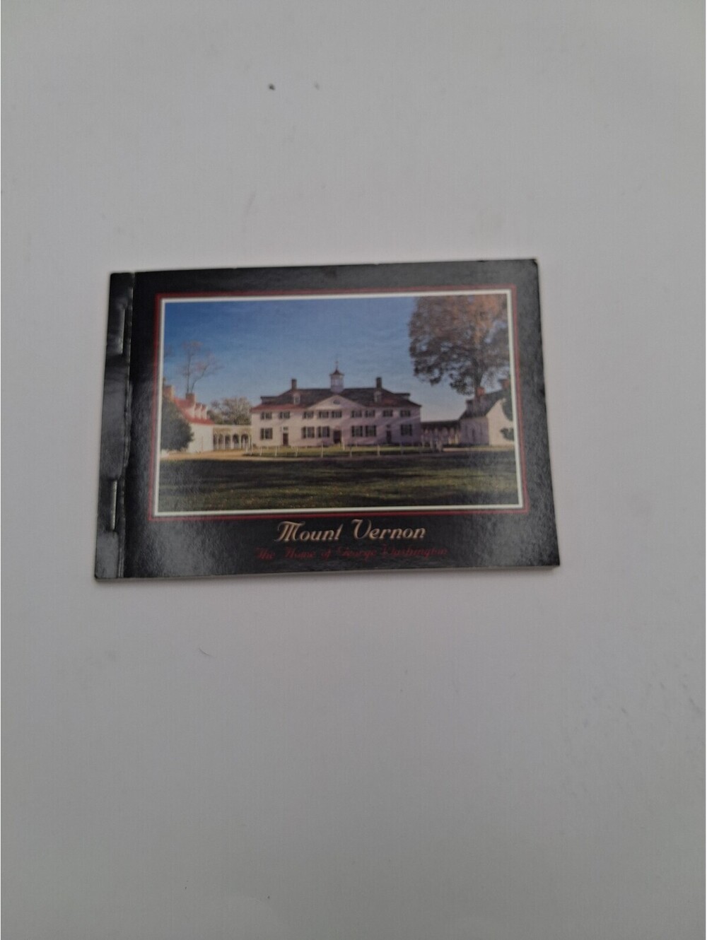 Mount Vernon Virginia George Washington -12 Small Format 3x4" Picture Book